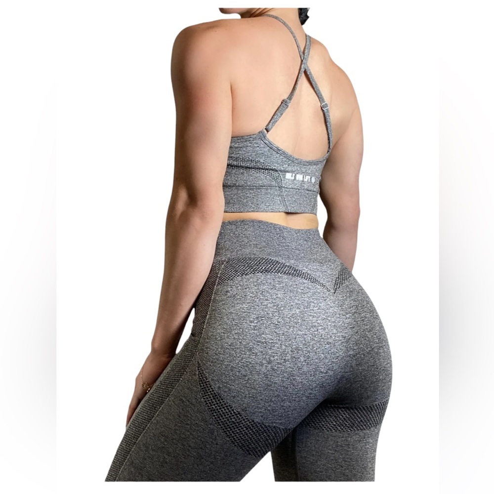 GWL sport gym bra and leggings set